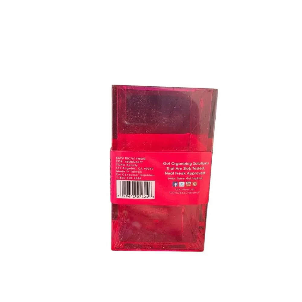 Soho London New York Clean Up Your Act Brush Cube Pink